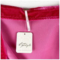 Pink Velvet Annalise Mini Skirt