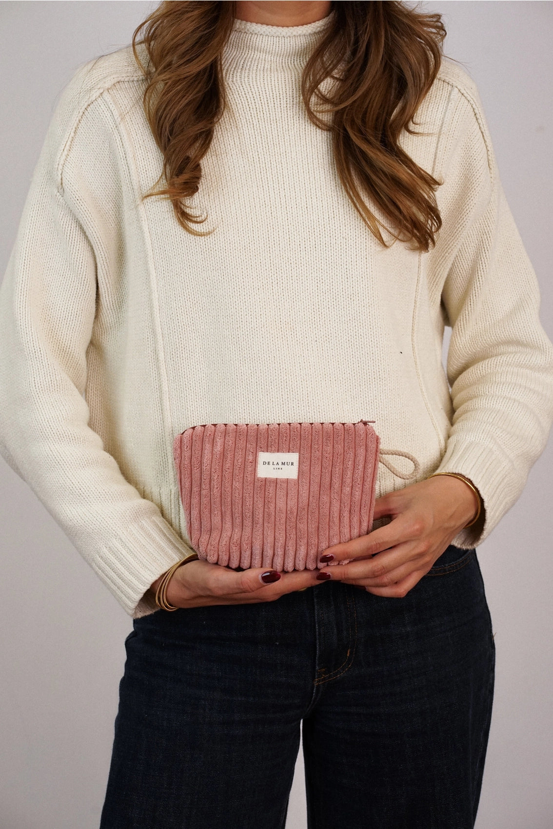 Small Makeup Bag - Crepe