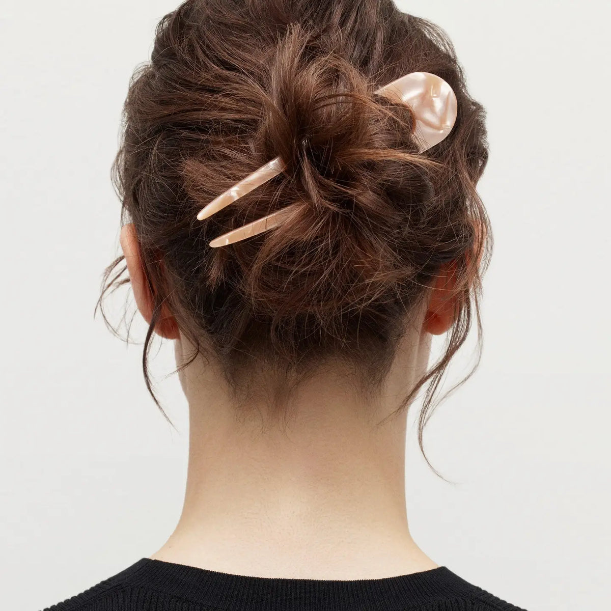 French Hair Pin in Algae