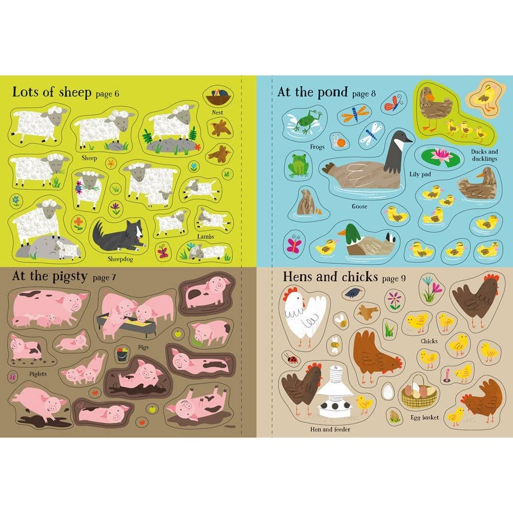 Little First Stickers Farm