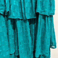 Tiered Ruffled Midi Dress