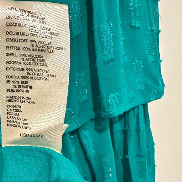 Tiered Ruffled Midi Dress