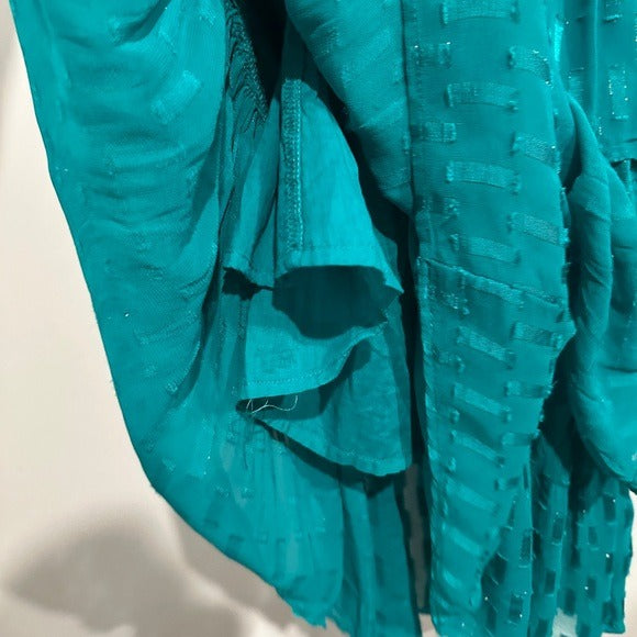 Tiered Ruffled Midi Dress