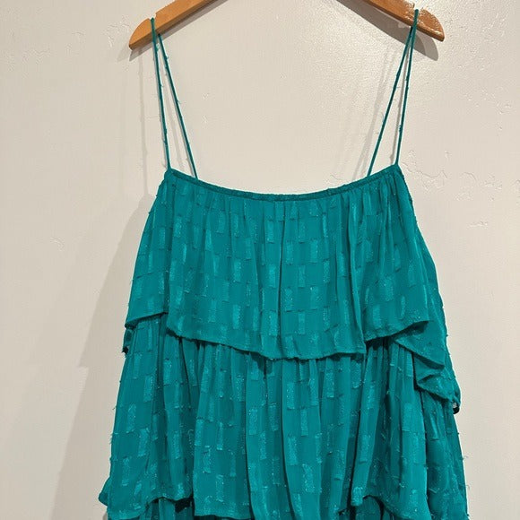 Tiered Ruffled Midi Dress