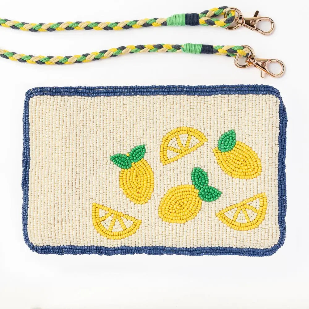 Leila Lemons Bead Clutch
