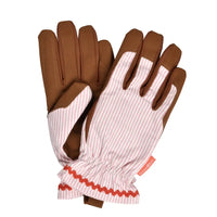 Garden Gloves - Blush Stripe