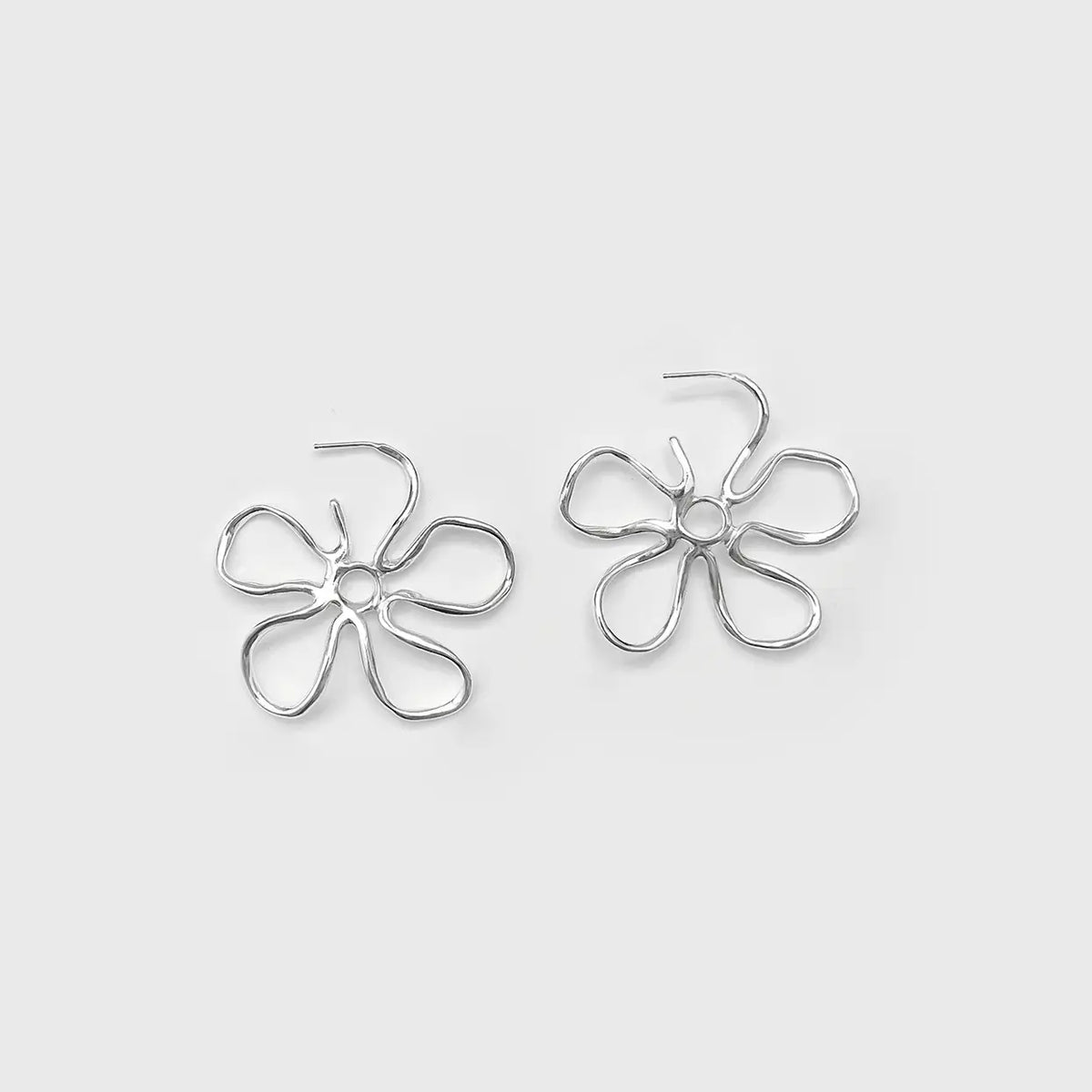 Flora Large Hoops