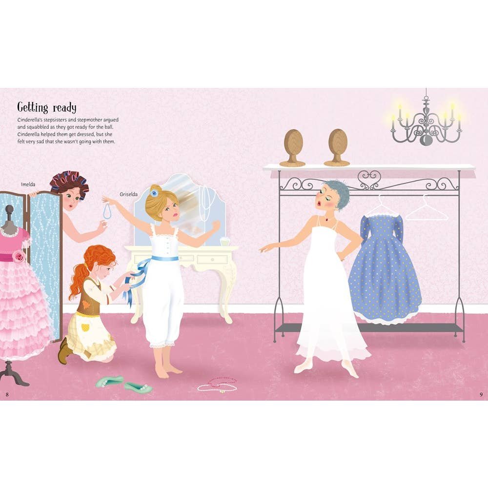 Sticker Dolly Dressing Cinderella