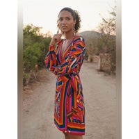 Tucanes Wrap Mini Dress Size XS