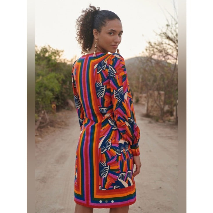Tucanes Wrap Mini Dress Size XS