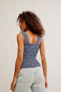 Love Letter Cami in Indigo Pura