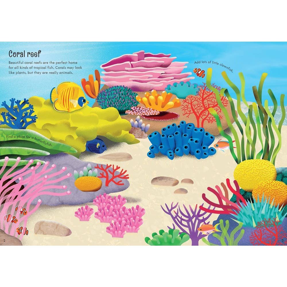 Little First Stickers Aquarium
