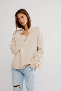 We the Free Torres Roll Neck in Sugar Swizzle