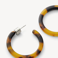 Mini Hoops in Classic Tortoise