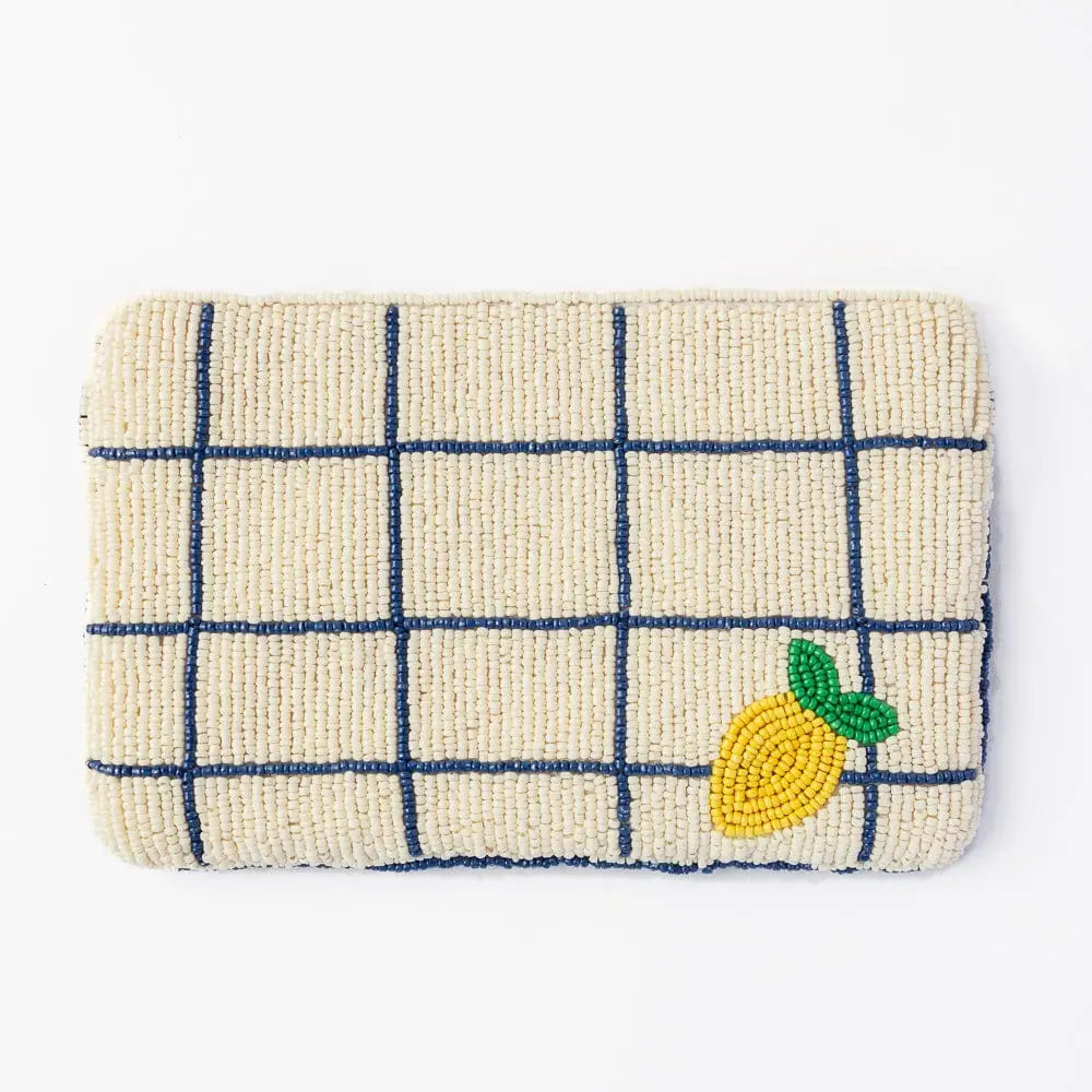 Leila Lemons Bead Clutch
