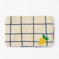 Leila Lemons Bead Clutch