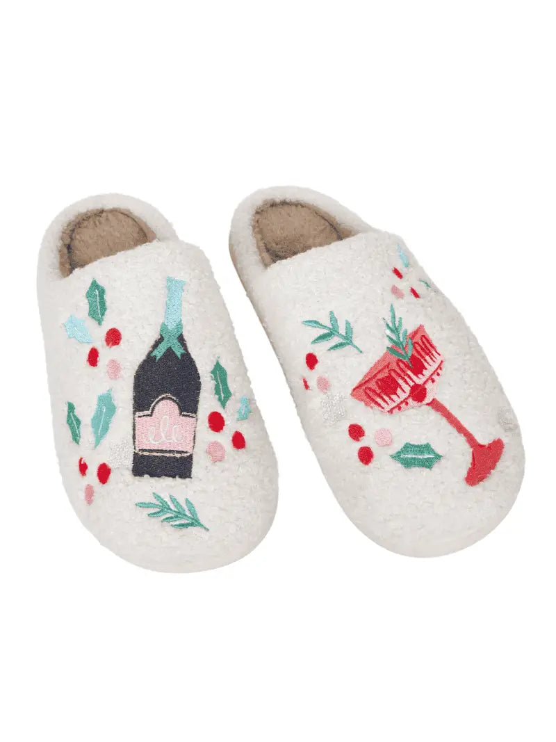 Champagne Slippers