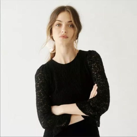 NWT Black Lace Dress Size Large