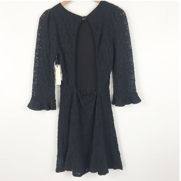 NWT Black Lace Dress Size Large