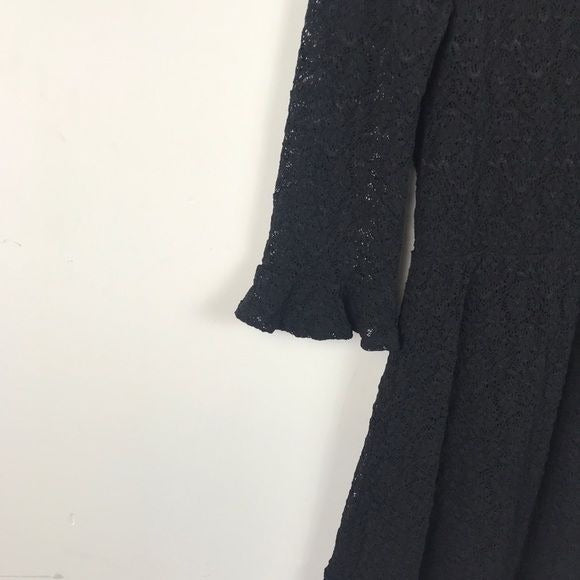 NWT Black Lace Dress Size Large