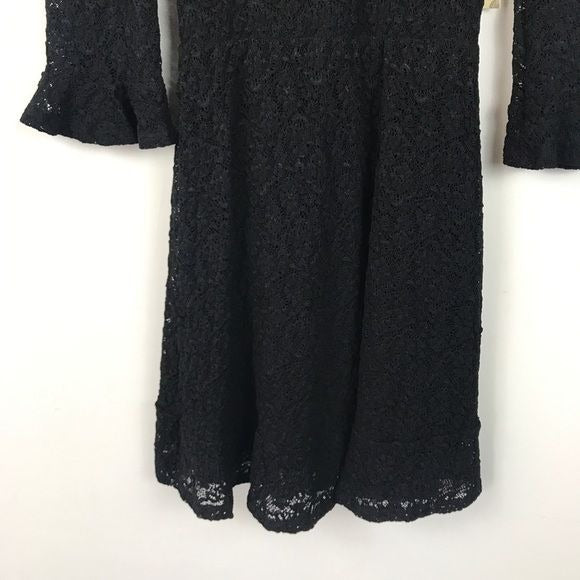 NWT Black Lace Dress Size Large