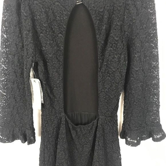 NWT Black Lace Dress Size Large