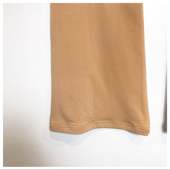 Tan Renalee Cut Out Flare Pants Size XS