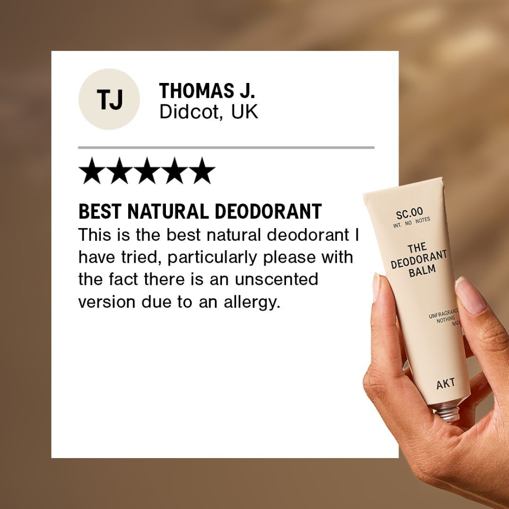 Deodorant Balm SC.00 Fragrance-Free for Sensitive Skin
