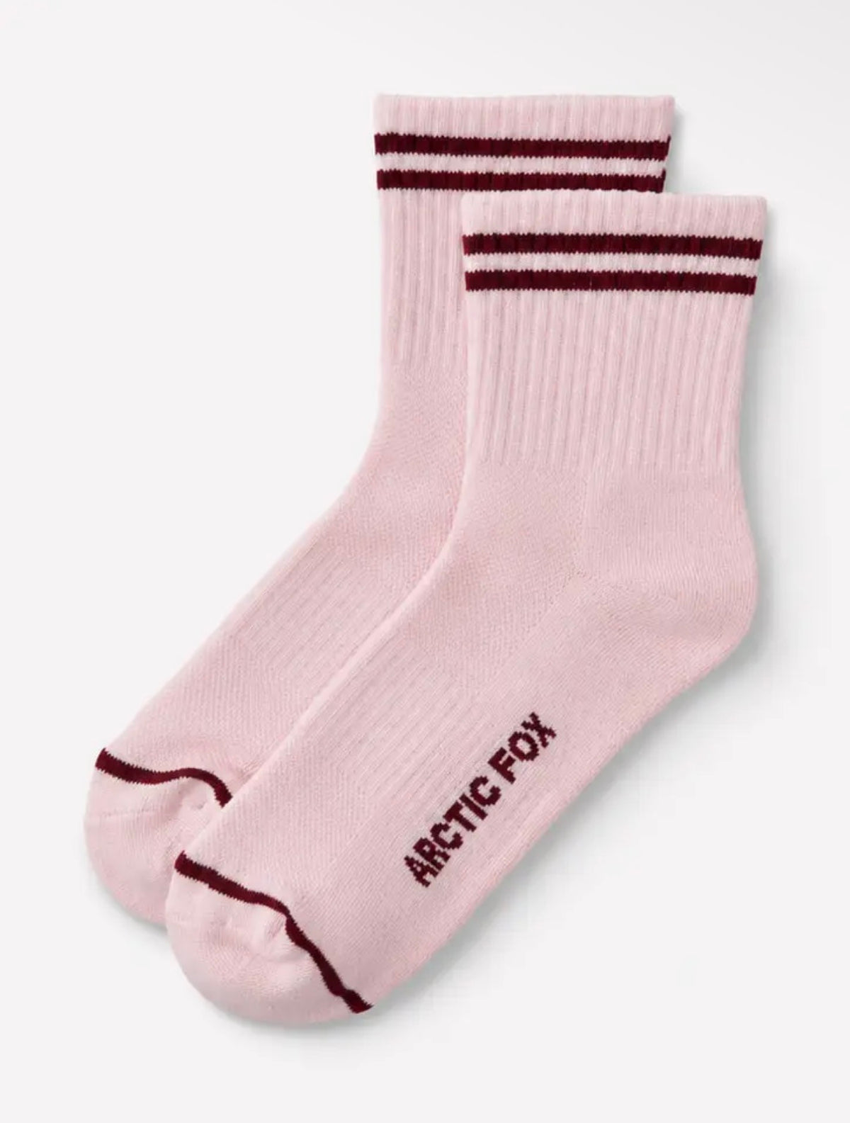 Striped Socks - Pink Frost