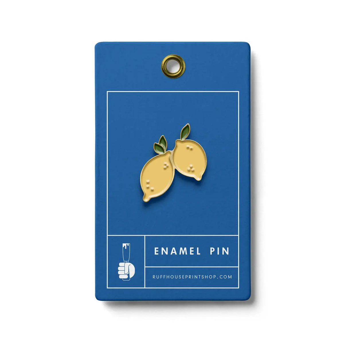 Lemon Enamel Pin