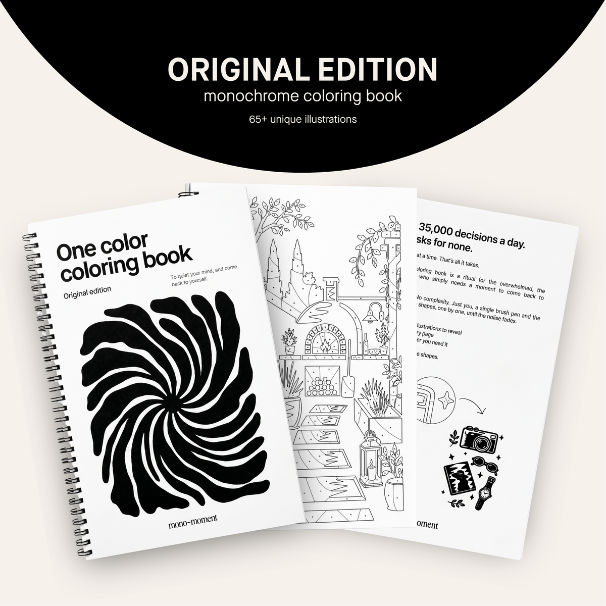One Color Coloring Book - Original Edition®