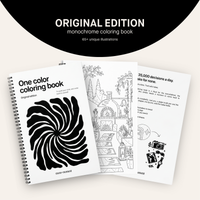One Color Coloring Book - Original Edition®