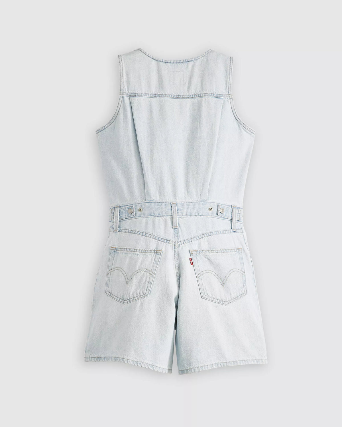 Vest Romper Lightwash