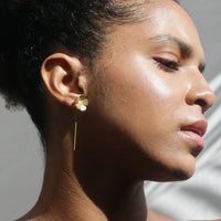 Forget-Me-Not Threader Earrings