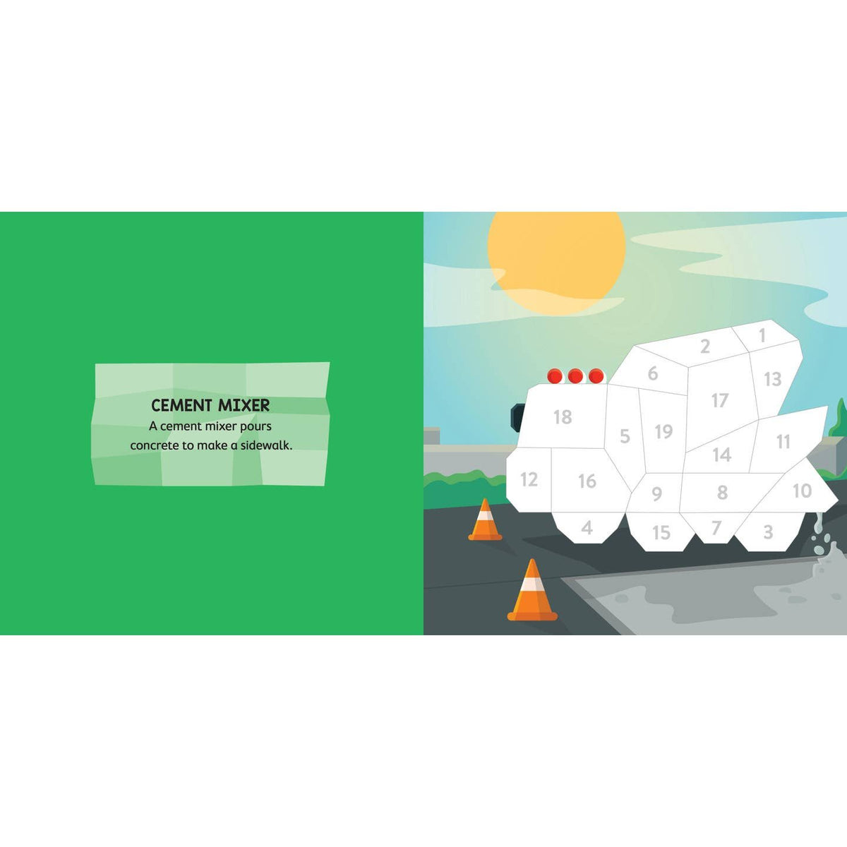 My First Paint By Sticker: Construction Site