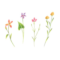 Petite Florals Tattoo