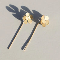Forget-Me-Not Threader Earrings