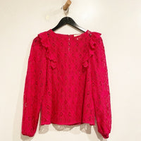 Salina Blouse in Fuchsia Size 36