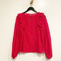 Salina Blouse in Fuchsia Size 36