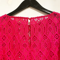 Salina Blouse in Fuchsia Size 36