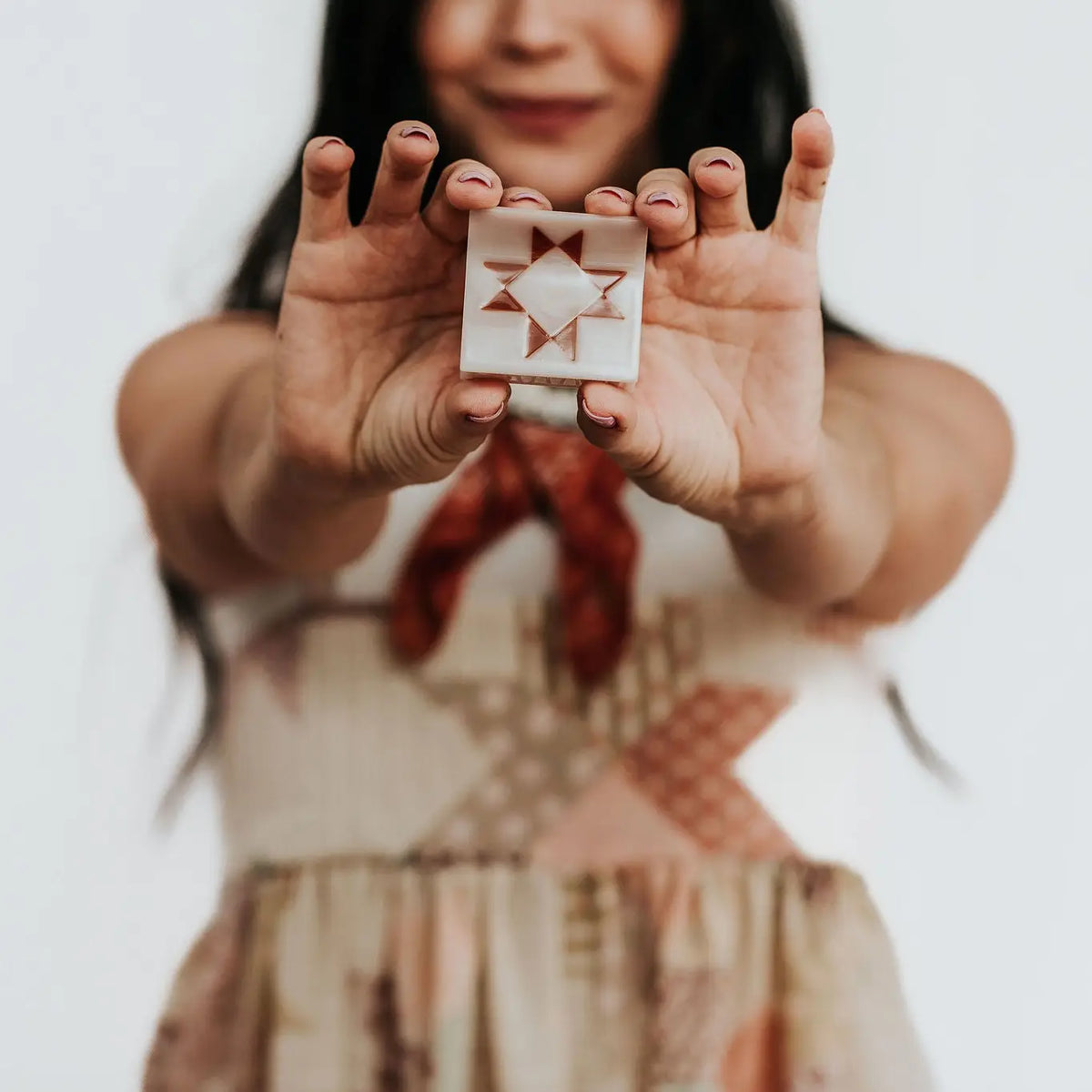 Cinnamon Quilt Clip