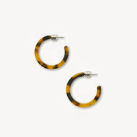 Mini Hoops in Classic Tortoise