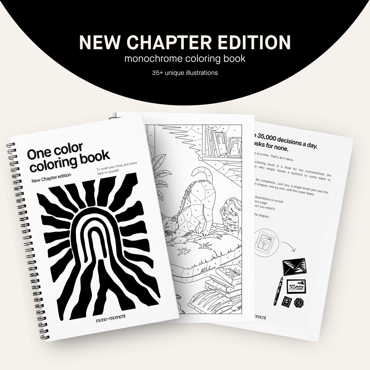 One Color Coloring Book - New Chapter Edition®