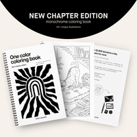 One Color Coloring Book - New Chapter Edition®