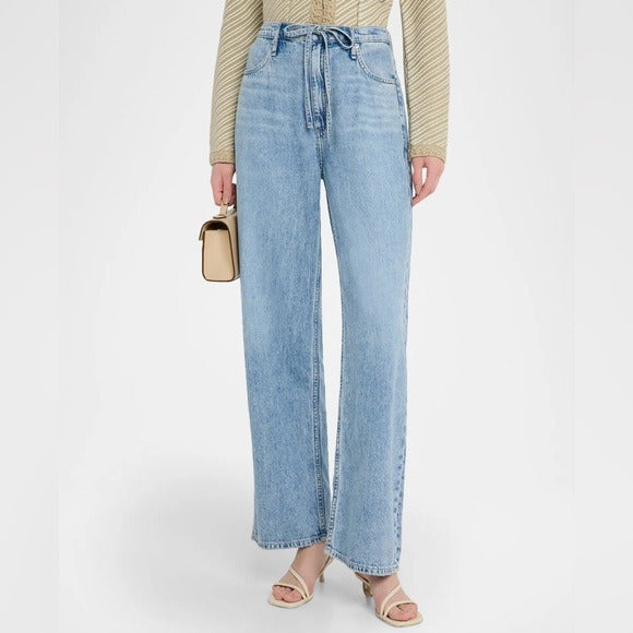 Ultra Featherweight Phoebe Drawstring Jeans Size Large