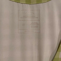 Roma Reversible Wrap Dress in Lime Gingham Size XS