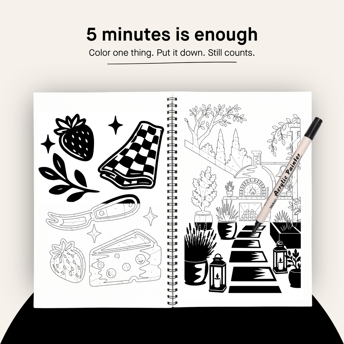 One Color Coloring Book - Original Edition®