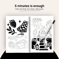 One Color Coloring Book - Original Edition®
