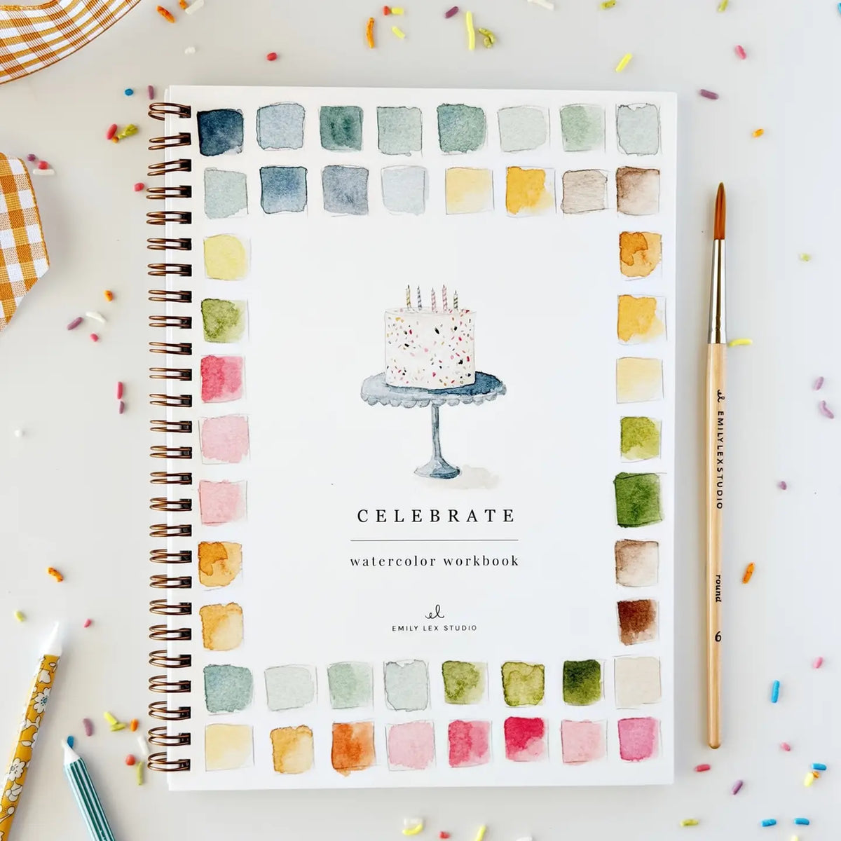 Celebrate Watercolor Workbook