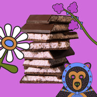 Hungry Blackberry Truffle Bar